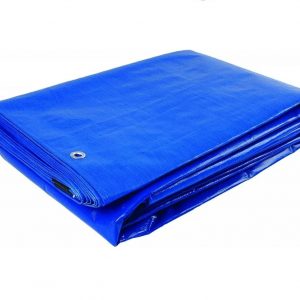 Тент ПВХ 650 гр/м2, размер 2×4м с люверсами