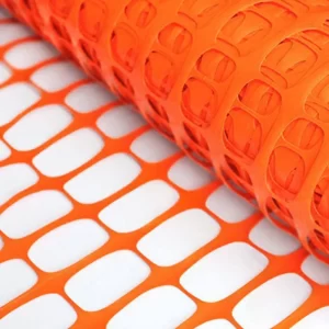 Аварийная сетка для ограждения (пластиковая) 90, рулон 1×50м